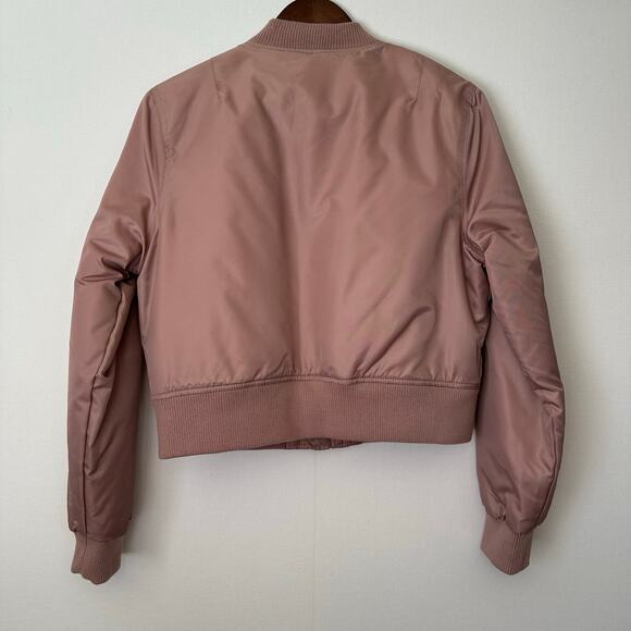 Forever 21 Mauvy Pink Bomber Jacket - Picture 2 of 13